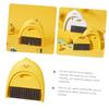 OUNONA Mini Broom and Dustpan Set Cute Cartoon Design Small Dustpan and Brush for Desktop Cleaning for Boys and Girls and Nursery Use Compact and Easy to Store view 4