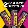 Jack Link's DUOs Beef Jerky Meat Snack Sticks with 10g Protein Original & Teriyaki, Made with 100% Beef, Two Flavors in One Package, 1.84oz (10 Pack of 2 Sticks) view 3
