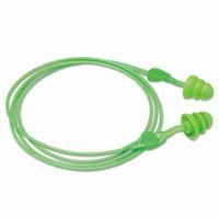 Glide Trio Reusable Earplugs, Green