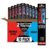 Jack Link's DUOs Chicken Jerky Meat Snack Sticks with 13g Protein - Frank's RedHot Buffalo Style With Creamy Ranch, Made with 100% Chicken, Two Flavors in One Package, 1.84oz (10 Pack of 2 Sticks) view 1