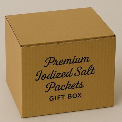 Premium Iodized Salt Packets Gift Box 250 Count