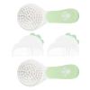 FOMIYES 2set Cradle Cap Brush Set for Newborns Soft Bristle Hair Brush Comb Grooming Set for Toddlers and Boy Girl Registry view 1