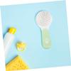 FOMIYES 2set Cradle Cap Brush Set for Newborns Soft Bristle Hair Brush Comb Grooming Set for Toddlers and Boy Girl Registry view 4