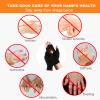 Lustraze 2 Pairs Arthritis Gloves for Women and Men, Pain Relief Compression Gloves Women,Fingerless Design, Breathable Fabric view 3