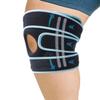 King Mills Extra Large Knee Brace Support to Knee Pain, Arthritis or Meniscus Tear. Adjustable Plus Size Knee Brace for Women and Men, Adult 4XL, Blue Black. view 1