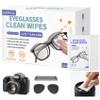 [200 Pack] Large Glasses Cleaner, Lens Wipes for Eyeglasses, Pre-Moistened Individually Wrapped Cleaning Wipes, Eye Glasses Cleaner Wipes for Camera, Phone, Computer, Laptop Screen (4.72 * 5.91 inch) view 1