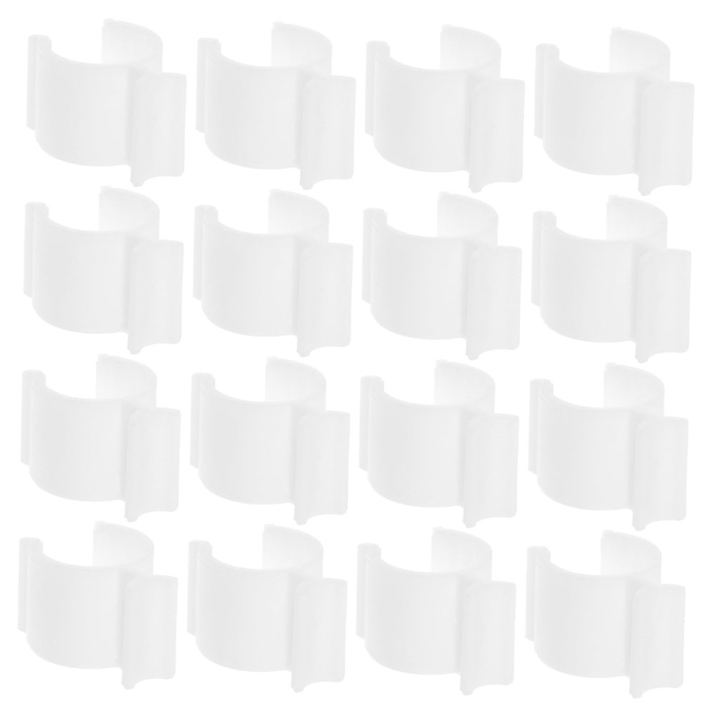 Cabilock 30pcs Leakproof Pump Clips for Cosmetic Bottles Pp Lock Buckle for Cleansing Oil Shampoo Easy Installation Secure and Everyday Use