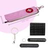 1PC Insulated EpiPen Carry Case with Portable Epipen Holder Bag for 1 EpiPen Asthma Inhaler, Allergy Medication Case for Adults Travel with Severe Allergies, Sports Outdoors Running Walking (Pink) view 4
