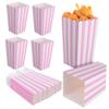 GLEAVI 40 Pcs Striped Paper Popcorn Bags for Parties Movie Nights and Boys and Girls Celebrations Popcorn Containers for Snacks and Treats view 1