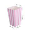 GLEAVI 40 Pcs Striped Paper Popcorn Bags for Parties Movie Nights and Boys and Girls Celebrations Popcorn Containers for Snacks and Treats view 2