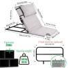 Elderly Bed Lift Backrest, Adjustable Electric Pillow Lifter, Portable Medical Sit-Up Backrest, 300kg Load-Bearing, Support Electric Bed Backrest for Neck Head and Waist Support(WithoutArmrests) view 4