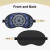 Rectangle Mandala Sleep Eye Mask for Women Men Soft and Comfortable Sleep Mask Blackout Sleeping Eye Cover for Travel Yoga Nap Shift Work view 2