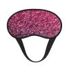 3D Pink Glitter Sleep Eye Mask for Women Men Soft and Comfortable Sleep Mask Blackout Sleeping Eye Cover for Travel Yoga Nap Shift Work view 1