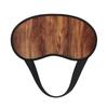 Brown Wood Grain Sleep Eye Mask for Women Men Soft and Comfortable Sleep Mask Blackout Sleeping Eye Cover for Travel Yoga Nap Shift Work view 1
