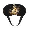 Music Note Sleep Eye Mask for Women Men Soft and Comfortable Sleep Mask Blackout Sleeping Eye Cover for Travel Yoga Nap Shift Work view 1