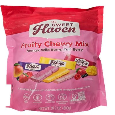 Sweet Haven Fruity Chewy Mix Candy- Mango,Wild Berry,Tart Berry - 28.2 oz