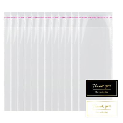 100 Pcs Chocolate Bar Wrappers: 2.5 x 7.1 Inch Candy Bar Wrappers with 100 Pcs Thank You Stickers