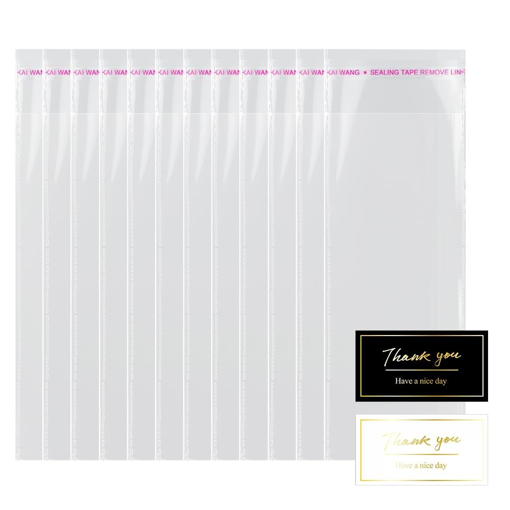 100 Pcs Chocolate Bar Wrappers: 2.5 x 7.1 Inch Candy Bar Wrappers with 100 Pcs Thank You Stickers