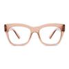 Peepers Blue Light Reading Glasses for Women +2.00, Peach, Shine On view 1