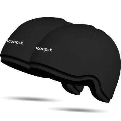 2 Packs Cold Cap for Chemotherapy Patients, Chemo Care Package for Women and Men, Migraine Ice Cap, Ice Hats for Migraines, Head Cooling Cap for HeadachCooling Hat for Stress Relief, Cold Compress