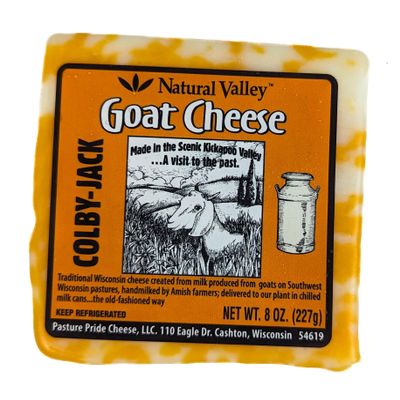 Amish Country Colby Jack Goat Cheese 8 oz