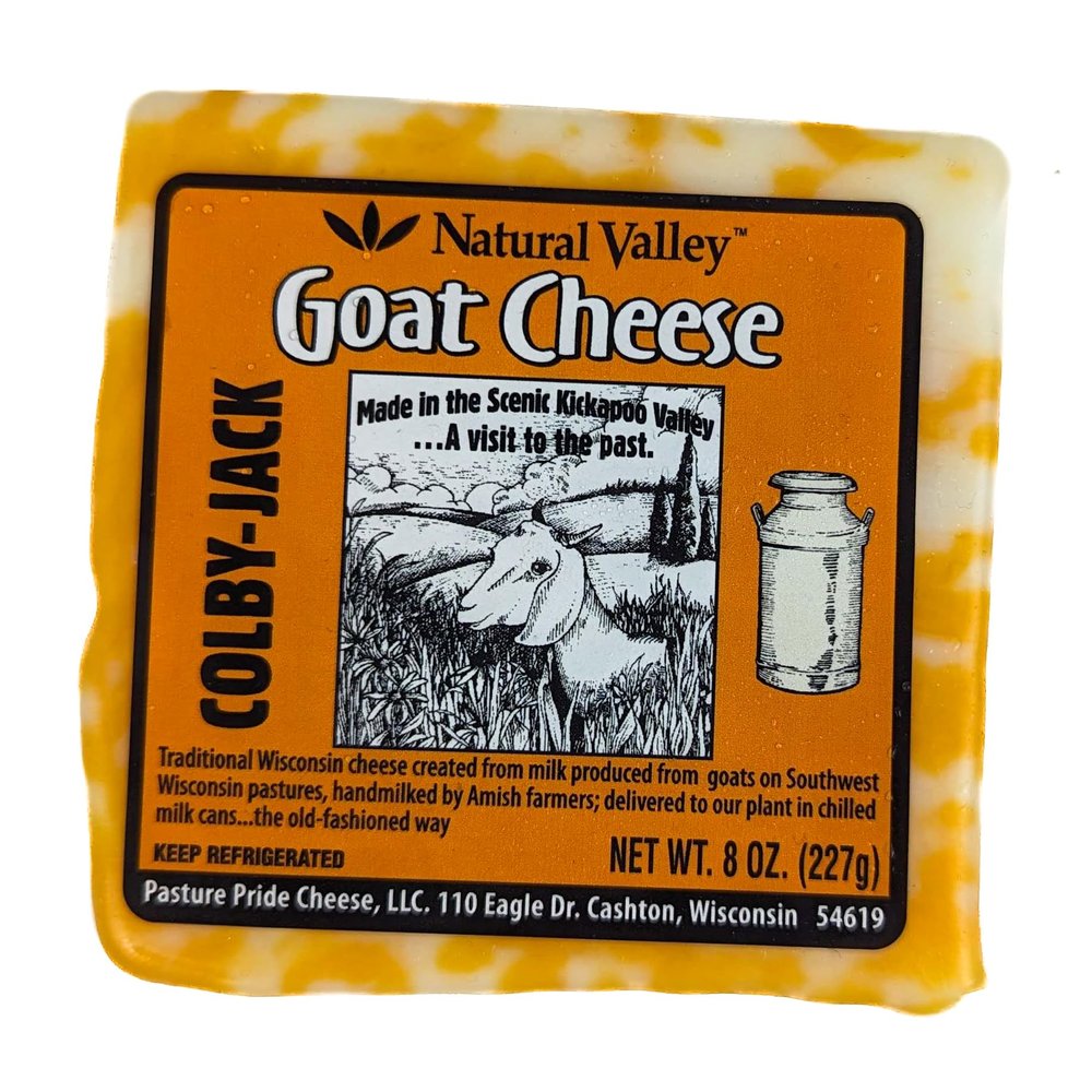 Amish Country Colby Jack Goat Cheese 8 oz