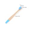 NOLITOY 10pcs Toothbrushes with Soft Bristles Vibrant Hand Painted Wooden Handles for Oral Care Easy to Distinguish Colors Travel Friendly view 2