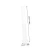 BESPORTBLE 2pcs Rubber Coated Crystal Mallet Clear Acrylic Strikers for Singing Bowls for Meditation Yoga Music Therapy Sound Baths view 2