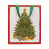 Caspari Christmas Tree Large Gift Bag - includes 1 Gift Bag view 2