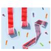 Fruit rolls 48-Count Tie-Dye Style Fruit Flavored Snack Rolls Assorted Stretchy & Fun Snacks for Kids and Adults Individually Wrapped Custom Bundled by MOOCHI view 3