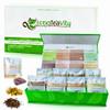Tea Variety Pack Up to 160 Cups | 40 Whole Leaf Tea Bags, 3g Each, 8 Flavors | LongTeaVity Tea Sampler Gift Set | For Every Mood view 1