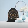 FHESDCW Gorgeous Stars And Moon Drawstring Bag Canvas, Reusable Travel Jewelry Pouches, Washable Storage Bags for Gift, Candy, Cosmetics 12 * 18cm view 4