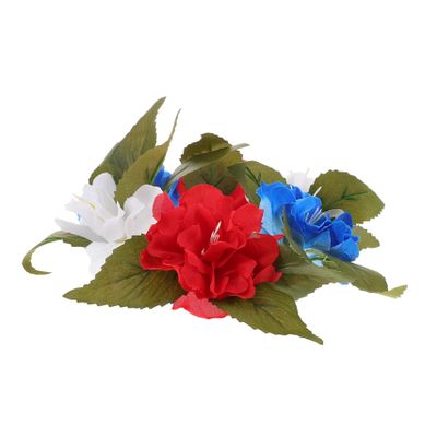 Cabilock Decorative Candle Ring Wreath Artificial Floral Wreath for Table Centerpiece for Weddings Birthdays Housewarmings Family Gatherings Versatile Candle Decor