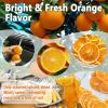Dried Orange Slices,Approx 60 to 80+ Slices|10.6oz/300g|dehydrated orange slices for crafts, Navel Oranges, Natural & Clean, Gentle Sweet-Non-Cloying, fresh and Bright Aroma, Sugar Free, Guilt-Free view 2
