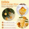 Dried Orange Slices,Approx 60 to 80+ Slices|10.6oz/300g|dehydrated orange slices for crafts, Navel Oranges, Natural & Clean, Gentle Sweet-Non-Cloying, fresh and Bright Aroma, Sugar Free, Guilt-Free view 3