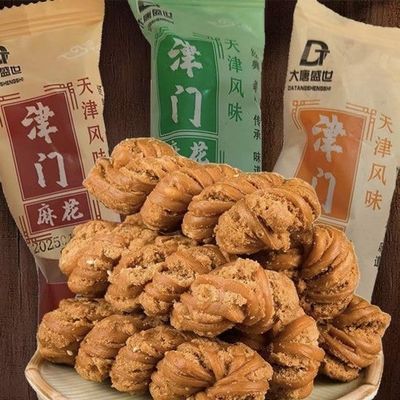 Handmade Twisted Dough Sticks (10bags) Healthy Nutritious Breakfast,Traditional Chinese Snacks, Desserts,Leisure Food,Pastries,Delicious Snack Gifts (3 flavors mixed,10bags)
