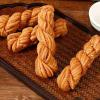 Handmade Twisted Dough Sticks (10bags) Healthy Nutritious Breakfast,Traditional Chinese Snacks, Desserts,Leisure Food,Pastries,Delicious Snack Gifts (3 flavors mixed,10bags) view 2