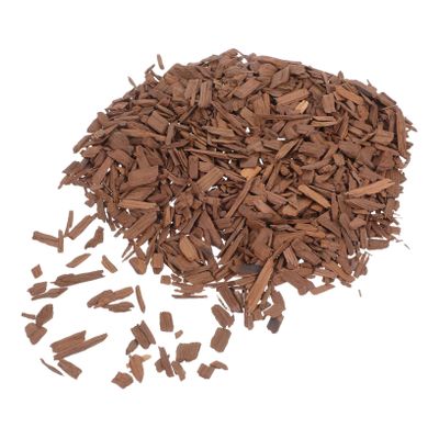 French Oak Chips for Wine Making, 100g Light Toasted Wood Pieces