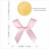Hgzgch 60pcs 1.7" Mini Pink Ribbon Bows Decor Small DIY Satin Bows for Crafts, Little Bows for Gift Wrapping, Tiny Bow Stickers for Note Card Bow Baby Shower Cake and Candle Decorations view 2
