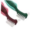 GALPADA 2pcs Dual-Ended Denture Cleaning Brush Soft Toothbrushes for Cleaning Dentures Toothbrush for Deep Clean Brush view 3