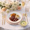 Supernal 180pcs Gold Plastic Silverware Set, Disposable Cutlery view 4