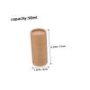 DIYEAH 8pcs Kraft Paper Tube Containers with Lids for Essential Oil Packaging Small Cardboard Tubes for Perfume Bottles Mailing and Craft Storage view 2