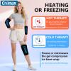 Chilmax Elbow Ice Pack Wrap Compression Sleeve Pain Relief, Tennis Elbow & Golfers Arm Cold Hot Packs Brace,Reusable Gel Ice Sleeve for Knee Calf Ankle Thigh Injurie,Fits Left/Right (XL) view 4