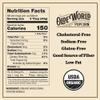 Organic Yellow Popcorn Kernels 6 lb Bag, Non-GMO & Gluten Free, Sodium-Free, Pesticide-Free, Unsalted, Plant-Based, Sugar-Free, Old Fashioned Regenerative-Farmed Large Popcorn From Olde World Popcorn view 3