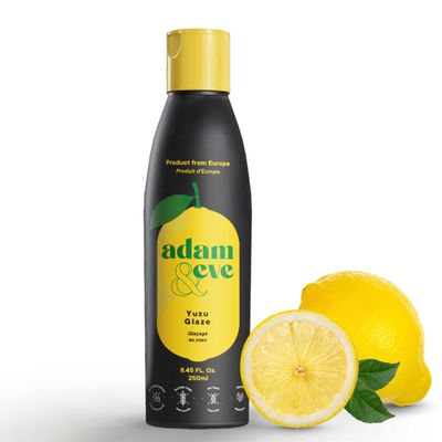 Adam&Eve Yuzu Glaze, European Citrus Glaze, 8.45 FL Oz (250ml)