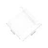 100pcs White Organza Bags Sheer Mesh Drawstring Pouches for Jewelry Christmas Showers Wedding Party Favors Versatile Storage view 2