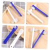 LALADEFIEE 4pcs Dual Heads Denture Brush Denture Toothbrushes Replacement Heads Small Tooth Brush view 3