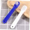 LALADEFIEE 4pcs Dual Heads Denture Brush Denture Toothbrushes Replacement Heads Small Tooth Brush view 4