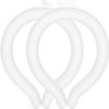 2PCS dr Chilly ice Ring Neck Cooling Tube with Cold Insulated Bag,Reusable Ice Neck Ring Wearable Body Cooler Products for Summer Heat iceringneckcooler (White)
