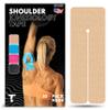 Kinesiology Tape for Shoulder | Waterproof, Sticks 7 Days, Precut Synthetic Material | K Tape for Shoulder Pain Relief & Support - Knees, Lower Back Pain, & Achilese (10 PCS | Nude) view 1